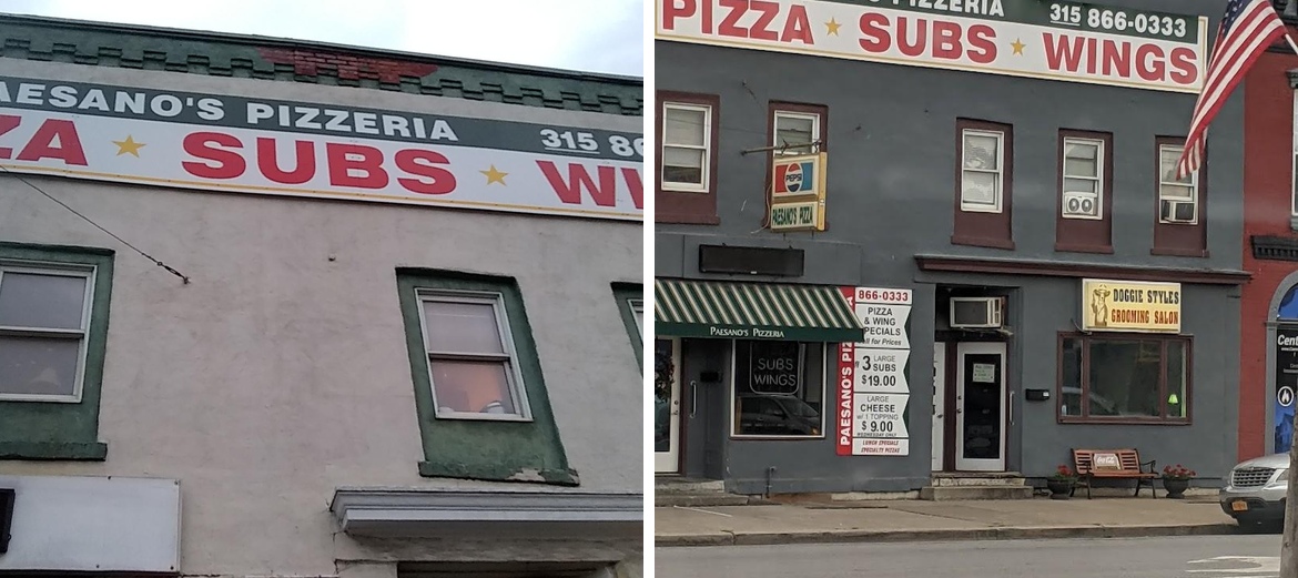 Paesano's Pizzeria Menu